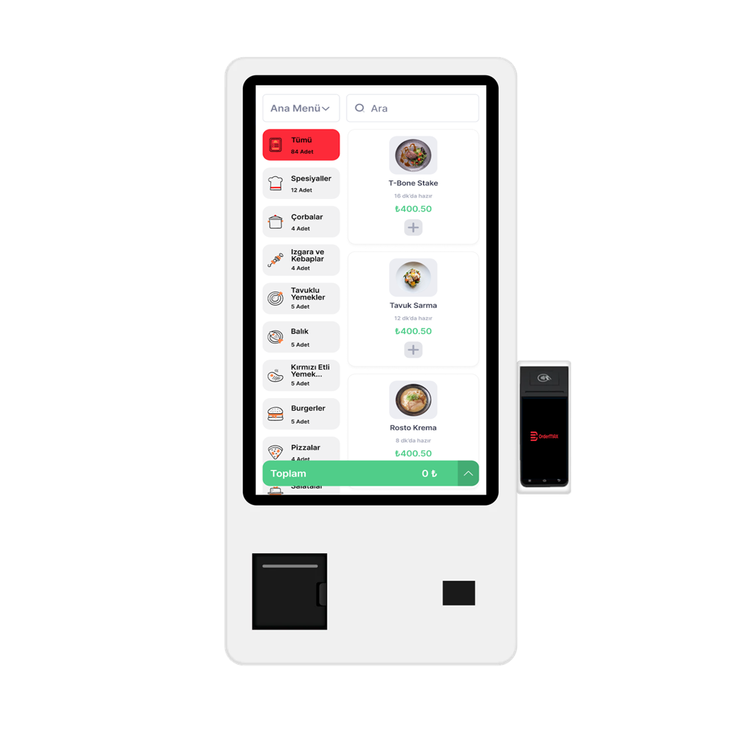 Self Order Kiosk - OrderMAX